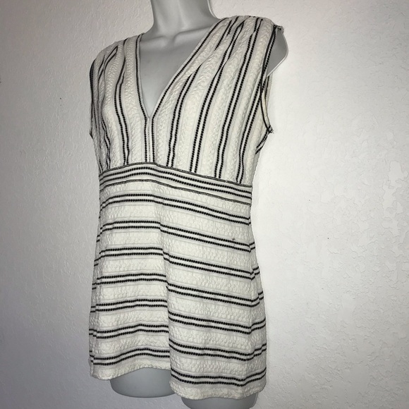 2/$25 MSSP Max Studio Specialty Products Stripe Top M - Picture 4 of 8